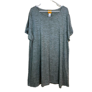 Ruby Rd. 2X Womens Beautiful Striped Olive Green Soft Maxi Knee Length Sundress